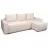Canapea de colt Mobilier
 "VICTORIA NEO" RINALDI 16, Bej, 255x160x75