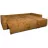 Canapea de colt Mobilier
 "VICTORIA NEO" RINALDI 25, Maro, 255x160x75
