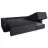 Canapea de colt Mobilier
 "VICTORIA NEO" RINALDI 27, Negru, 255x160x75