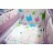Lenjerie de pat Polini kids MONSTERS - 7 UNITATI, Pentru copii, Bumbac, Alb