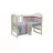 Lenjerie de pat Polini kids CANTRY - 7 UNUTATI, Pentru copii, Bumbac, Gri