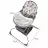 Scaun de masa Polini kids 252 BUFNITA, PVC, Gri