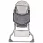Scaun de masa Polini kids 252 UNICORN HELLO BABY, PVC, Gri
