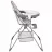 Scaun de masa Polini kids 252 UNICORN HELLO BABY, PVC, Gri
