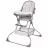 Scaun de masa Polini kids 252 UNICORN HELLO BABY, PVC, Gri