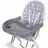 Scaun de masa Polini kids 152 STELE, Plastic, Alb, Gri