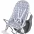 Scaun de masa Polini kids 152 STELE, Plastic, Alb, Gri
