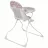 Scaun de masa Polini kids 152 STELE, Plastic, Alb, Macchiato
