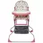 Scaun de masa Polini kids 252 CATELUS, PVC, Alb, Roz