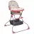 Scaun de masa Polini kids 252 CATELUS, PVC, Alb, Roz