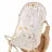 Scaun de masa Polini kids 152 ELEFANT, Plastic, Macchiato