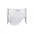 Постельное белье (комплект) Polini kids 101 Dalmatinet, Велсофт, Белый