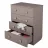 Комод Mobilier
 Polini Kids Simple с 4 ящиками, Серый, 79.2x38x60.4