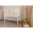 Bariera de protectie Polini kids SIMPLE ALB