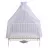 Suport Polini kids PENTRU BALDACHIN ALB, 30x30x83/163