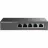 Коммутатор сетевой Grandstream .5-port Gigabit Switch Grandstream "GWN7700P", with 4-Port PoE, steel case, 60W Budget