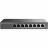Коммутатор сетевой Grandstream .8-port 10/100/1000Mbps POE, Grandstream "GWN7701P", with 4-Port PoE, 60W Budget, Metal