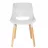 Scaun Jumi scandinav Davis, Alb
