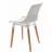 Scaun Jumi scandinav Davis, Alb