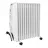 Радиатор масляный Noveen OH1301 + TURBO FAN 400W, 2500 Вт, Белый