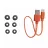 Casti cu fir si microfon JBL TRUE WIRELESS  WAVE BEAM, BLACK