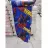 Lenjerie de pat Cottony SLPR SPIDER-MAN, 2 persoane Euro, Poplin, Albastru, Rosu