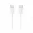 Кабель Samsung Type-C to Type-C 25W, 3A 1m, White