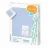 Patura BabyOno 0479/02 DIN BAMBUS ALBASTRU DESCHIS