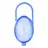 Suzeta BabyOno 0528/01 CONTAINER P/U BIBERON ALBASTRU