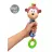 Inel gingival BabyOno 0619 TEETHER - MONKEY GEORGE