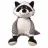 Jucarie BabyOno 0745 MOALE RACCON ROCKY
