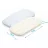 Cearceaf BabyOno 0748/03 DE BAMBUS CU BANDA ELASTICA PENTRU CARUCIO 2 BUC, Bumbac, Albastru deschis