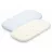 Cearceaf BabyOno 0748/03 DE BAMBUS CU BANDA ELASTICA PENTRU CARUCIO 2 BUC, Bumbac, Albastru deschis