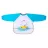 Baveta BabyOno 0837 PESTELCUTA CU MANECA LUNGA NEW