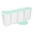 Container BabyOno 1028 CONTAINER P/U DEPOZITAREA DE LAPTE 4 BUC.