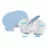 Farfurie BabyOno 1067.01 FARFURIE DUBLA CU LINGURA ALBASTRU