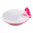Farfurie BabyOno 1070/02 STRACHINUTA-TERMO CU VENTUZ, ROZ