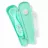 Lingura BabyOno 1461/0 SILICON CU VENTUZA
