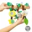 Jucarie educativa BabyOno 1473 PENTRU CARUCIOR TEDDY THE GARDENER 0+