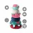 Jucarie educativa BabyOno 1493 PIRAMIDA DREAM MILL ROZ