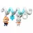 Jucarie BabyOno 1499 PENTRU CARUCIOARE HEY MONDAY, 0+
