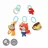Коврик для мыши BabyOno 1520 Forest Tea Party, 90x52