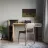 Masa de birou MLAND LOYD STUDY TABLE, Stejar, Antracit, 141x92x30.4
