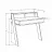 Masa de birou Showdeko COWORK, Antracite, 91x94x50