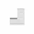 Antreu MLAND DUDE BENCH SHOE CABINET WHITE