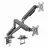 Держатель для монитора GEMBIRD Arm for 2 monitors 17"-32"