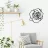 Decor MLAND METAL WALL ART NO:51 WILD ROSE