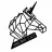 Decor Showdeko DIN METAL NR.9 UNICORN