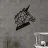 Decor Showdeko DIN METAL NR.9 UNICORN