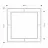 Decor MLAND CORNER MIRROR - GOLD
